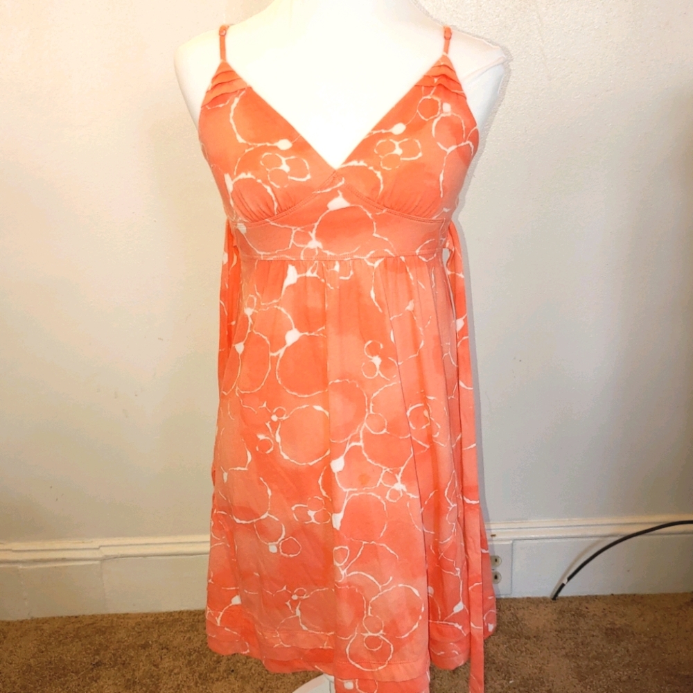 American eagle orange dress